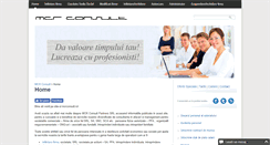 Desktop Screenshot of mcrconsult.ro